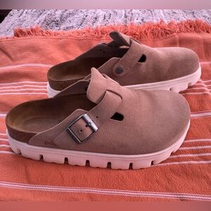 Boston Chunky Platform Clogs Papillio by Birkenstock